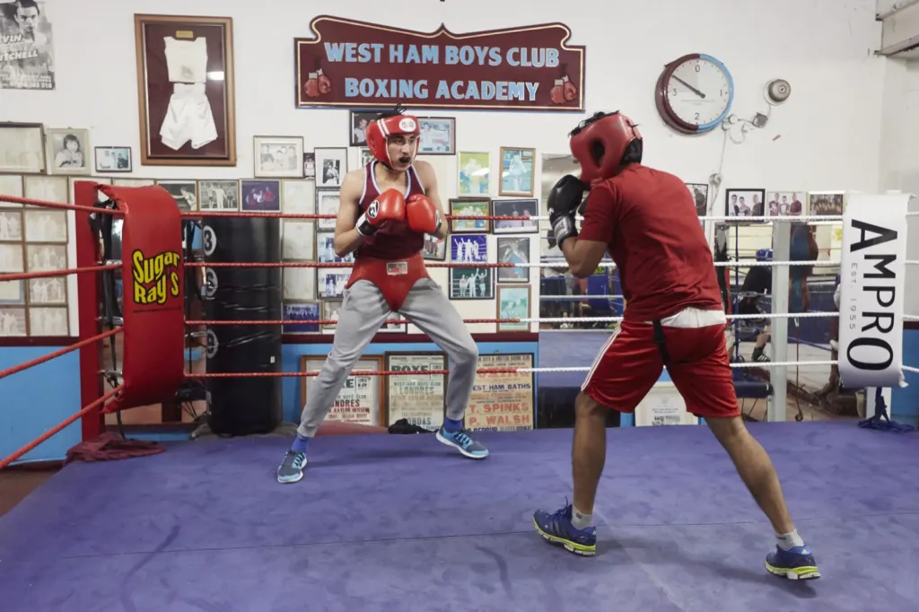 West Ham Amateur Boxing Club — documentary and portrait photograph in London, UK, frame 8 of 28.